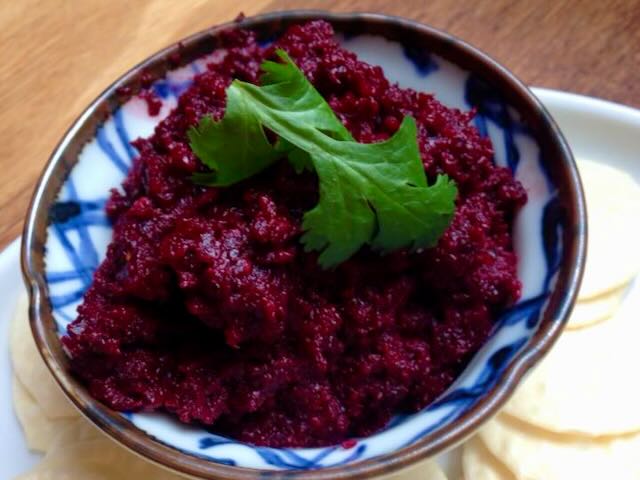 Awesome Roasted Beetroot Dip thumbnail