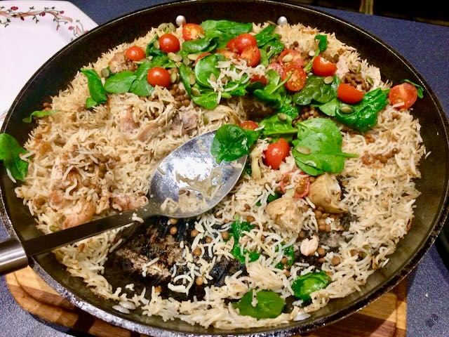 Greek chicken and lemon rice thumbnail
