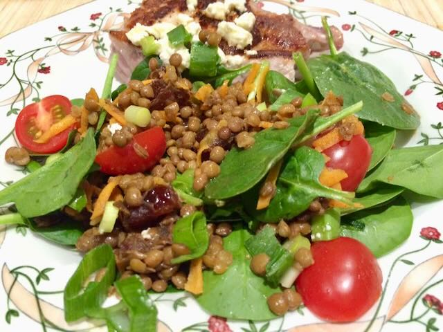 Middle Eastern Lentil Salad thumbnail