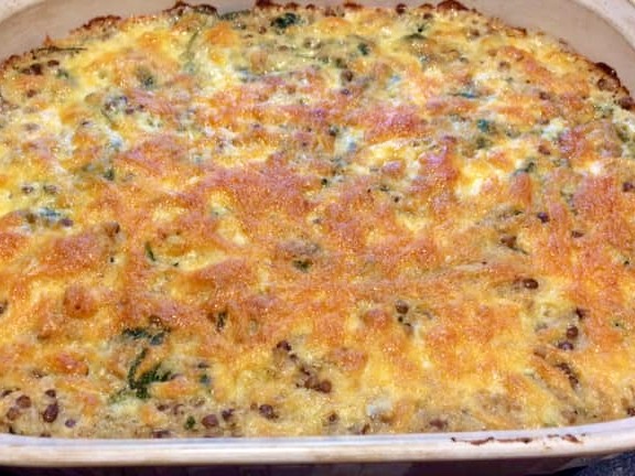 Spinach Artichoke Quinoa Casserole thumbnail