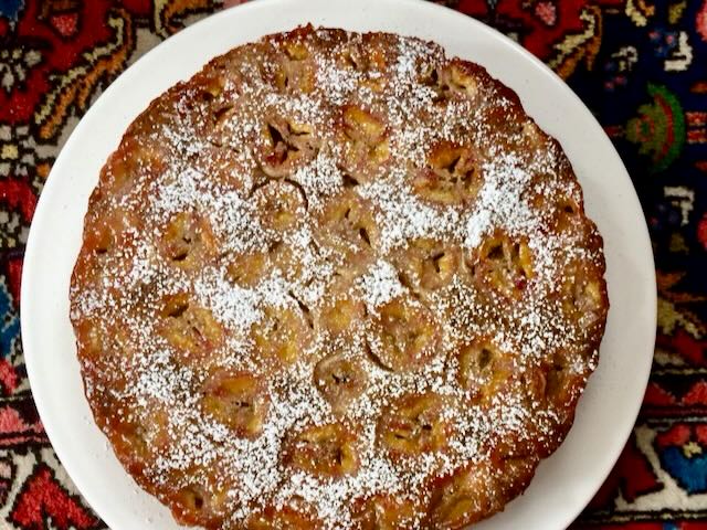 Upside down cake thumbnail